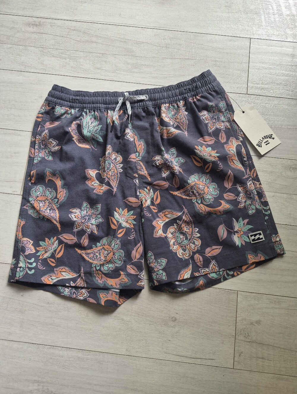 BILLABONG NEW Boys Layback Volley Swim Trunks